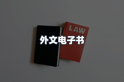 外文电子书
